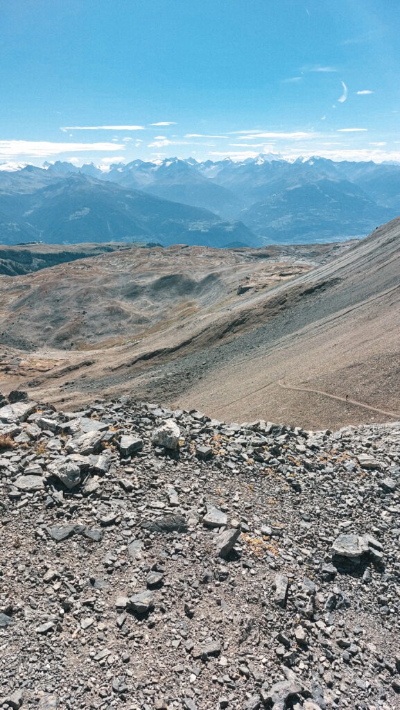 vue alpes suisses